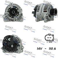 SIDAT A12BH0844A2 - Alternador