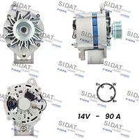 SIDAT A12BH0916A2 - Alternador