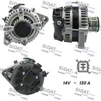 SIDAT A12DE0722A2 - Alternador