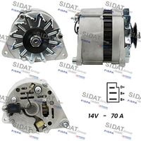 SIDAT A12LU0027A2 - Alternador