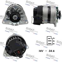 SIDAT A12LU0300A2 - Alternador