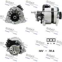 SIDAT A12MA0089A2 - Alternador