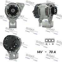 SIDAT A12MA1036A2 - Alternador