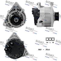 SIDAT A12MA1039A2 - Alternador