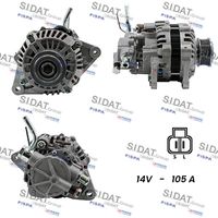 SIDAT A12MH0365A2 - Alternador