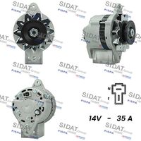 SIDAT A12MH0474A2 - Alternador