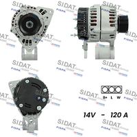 SIDAT A12ML0318A2 - Alternador