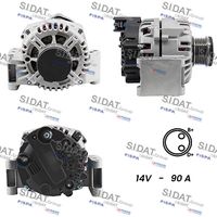 SIDAT A12VA0001A2 - Alternador