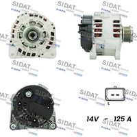 SIDAT A12VA0065A2 - Alternador