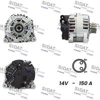 SIDAT A12VA0076A2 - Alternador