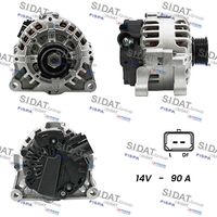 SIDAT A12VA0125A2 - Alternador