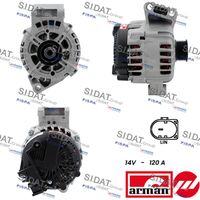 SIDAT A12VA0157AS - Alternador