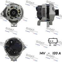 SIDAT A12VA0333A2 - Alternador