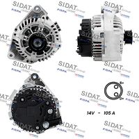 SIDAT A12VA0764A2 - Alternador