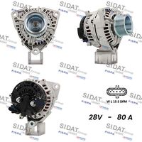 SIDAT A24BH0038A2 - Alternador