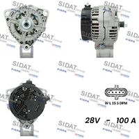 SIDAT A24BH0042A2 - Alternador