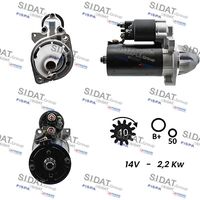 SIDAT S12BH0010A2 - Motor de arranque