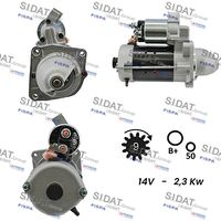 SIDAT S12BH0016A2 - Motor de arranque