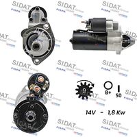 SIDAT S12BH0026A2 - Motor de arranque