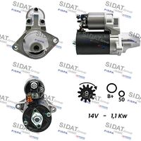 SIDAT S12BH0033A2 - Motor de arranque