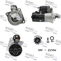 SIDAT S12BH0045A2 - Motor de arranque