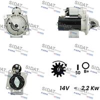 SIDAT S12BH0046A2 - Motor de arranque