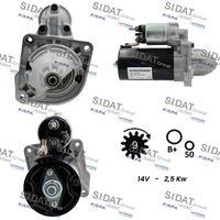 SIDAT S12BH0047A2 - Motor de arranque