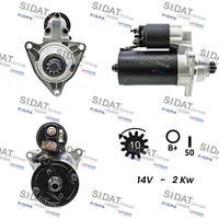 SIDAT S12BH0058A2 - Motor de arranque