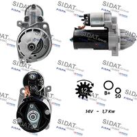 SIDAT S12BH0060A2 - Motor de arranque