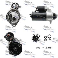 SIDAT S12BH0066A2 - Motor de arranque