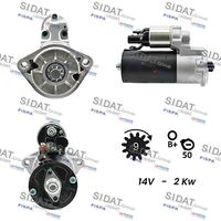 SIDAT S12BH0073A2 - Motor de arranque