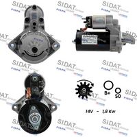 SIDAT S12BH0090A2 - Motor de arranque