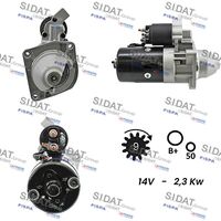 SIDAT S12BH0097A2 - Motor de arranque