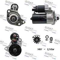 SIDAT S12BH0115A2 - Motor de arranque