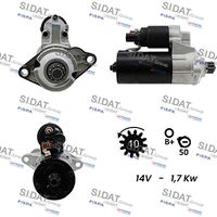 SIDAT S12BH0116A2 - Motor de arranque