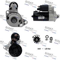 SIDAT S12BH0142A2 - Motor de arranque