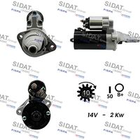 SIDAT S12BH0231A2 - Motor de arranque