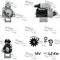 SIDAT S12BH0248A2 - Motor de arranque