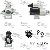 SIDAT S12BH0251A2 - Motor de arranque