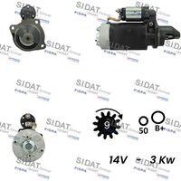 SIDAT S12BH0270A2 - Motor de arranque