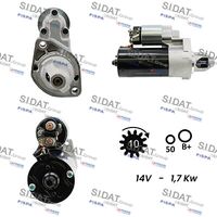 SIDAT S12BH0273A2 - Motor de arranque