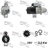 SIDAT S12BH0343A2 - Motor de arranque