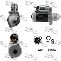 SIDAT S12BH0357A2 - Motor de arranque