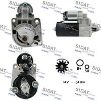 SIDAT S12BH0400A2 - Motor de arranque