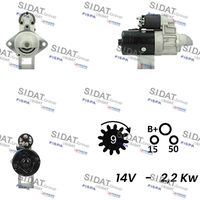 SIDAT S12BH0426A2 - Motor de arranque