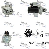 SIDAT S12BH0443A2 - Motor de arranque