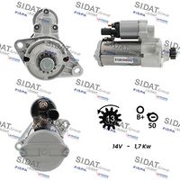 SIDAT S12BH0450A2 - Motor de arranque