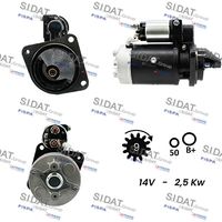 SIDAT S12BH0461A2 - Motor de arranque