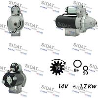 SIDAT S12BH0468A2 - Motor de arranque