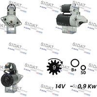 SIDAT S12BH0530A2 - Motor de arranque